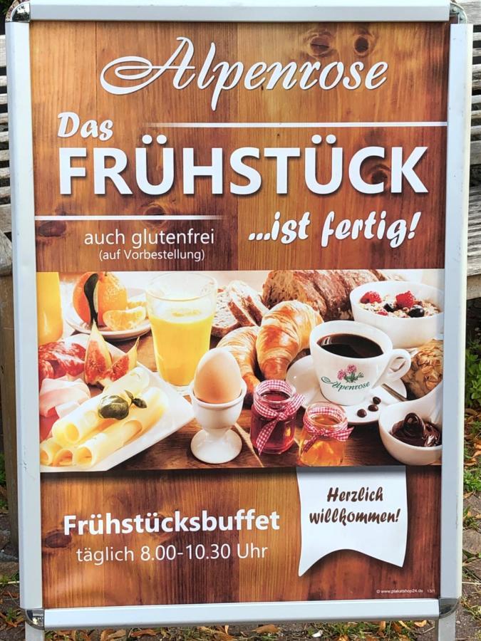 Hotel Alpenrose Gut Schlafen & Fruehstuecken Scheidegg Exteriér fotografie